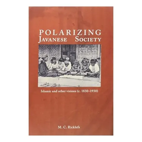 Coperta cărții Polarizing Javanese Society