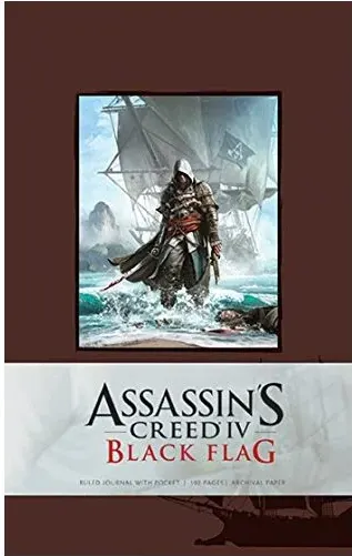Coperta cărții Assassin's Creed IV Black Flag Hardcover Ruled Journal