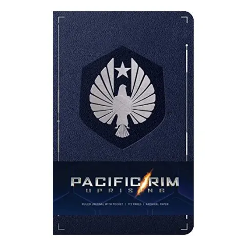 Coperta cărții Pacific Rim Uprising Hardcover Ruled Journal