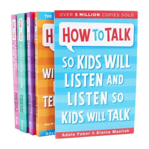 Coperta cărții How to Talk Series 5 Books Set, Adele Faber, Elaine Mazlish