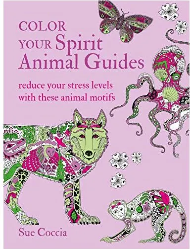 Coperta cărții Color Your Spirit Animal Guides