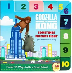 Coperta cărții Godzilla vs. Kong: Sometimes Friends Fight : (but They Always Make up After)