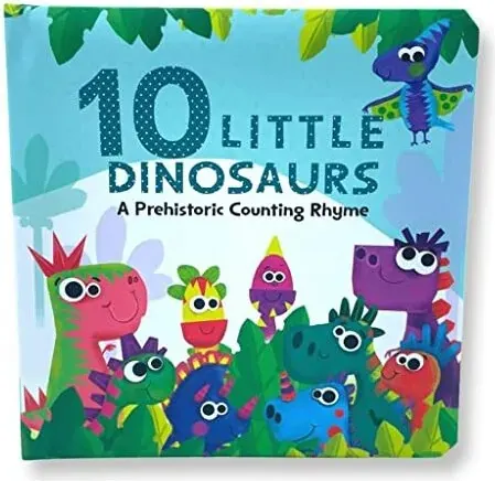 Coperta cărții 10 Little Dinosaurs