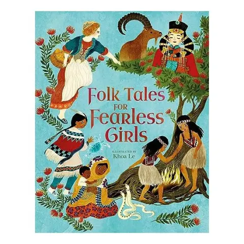 Coperta cărții Folk Tales for Fearless Girls, Samantha Newman