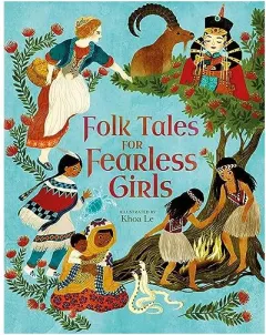Coperta cărții Folk Tales for Fearless Girls, Samantha Newman