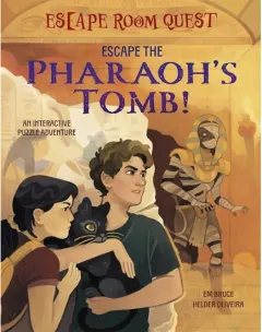Coperta cărții Escape Room Quest: Escape the Pharaoh's Tomb!