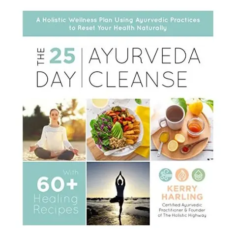 Coperta cărții The 25-Day Ayurveda Cleanse, Kerry Harling