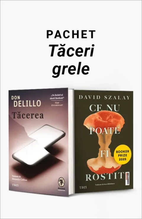 Coperta cărții Pachet Tăceri grele. Tăcerea/Ce nu poate fi rostit - Don DeLillo