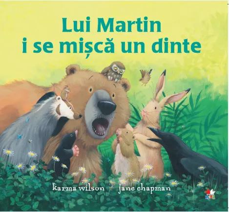 Coperta cărții Lui Martin i se mișcă un dinte