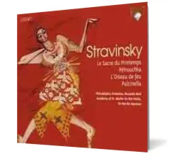 Coperta cărții Stravinsky: The Rite of Spring, etc.