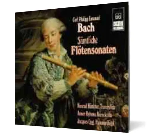Coperta cărții Bach, C P E: Flute Sonatas, Wq 23-134 (complete)