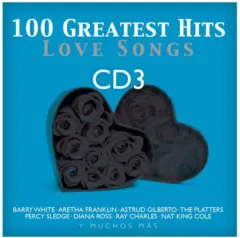 Coperta cărții 100 Greatest Hits Love Songs CD3