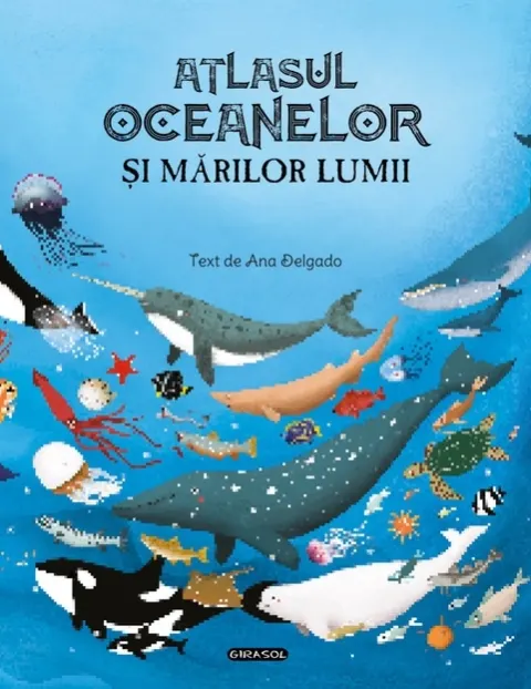Coperta cărții Atlasul oceanelor si marilor lumii