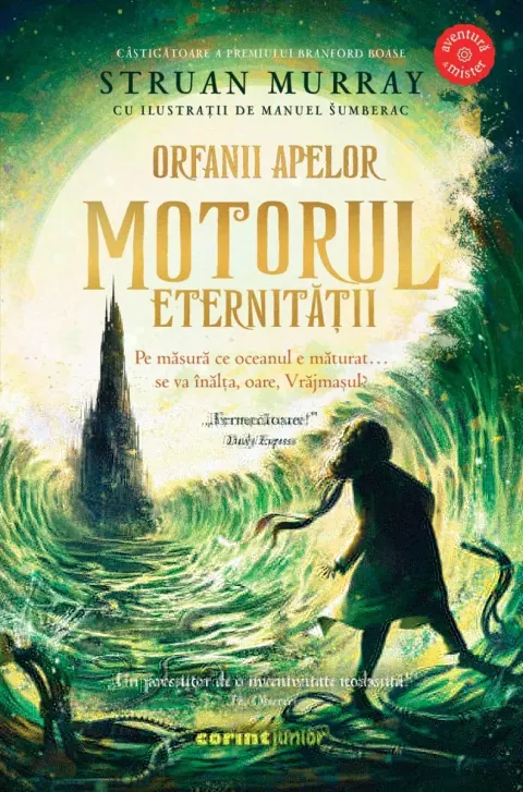 Coperta cărții Motorul eternității (seria Orfanii apelor, vol. 3)