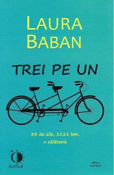 Coperta cărții Trei pe un tandem