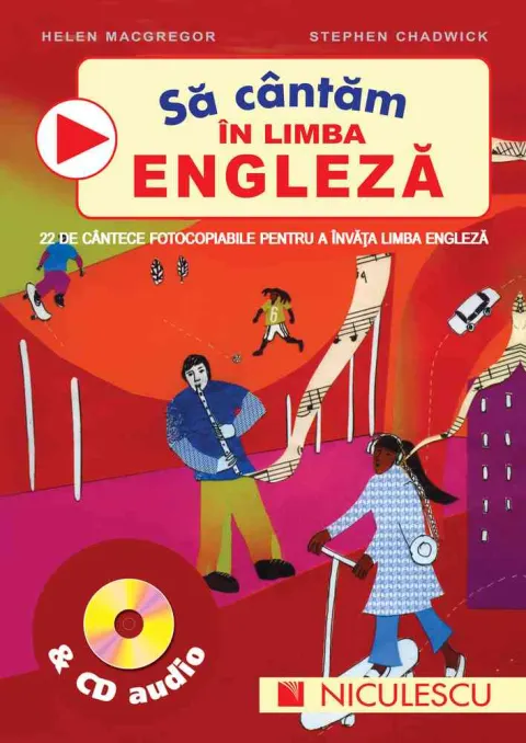 Coperta cărții Să cântăm în limba engleză & CD audio