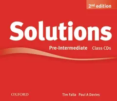 Coperta cărții Solutions 2nd Edition Pre-Intermediate: Class Audio CDs (3)- REDUCERE 50%