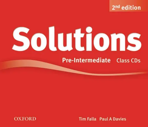 Coperta cărții Solutions 2nd Edition Pre-Intermediate: Class Audio CDs (3)- REDUCERE 50%