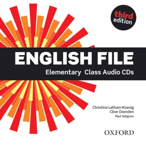 Coperta cărții English File 3E Elementary Class Audio CDs