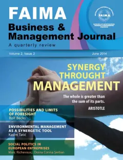 Coperta cărții FAIMA Business & Management Journal – volume 2, issue 2, June 2014
