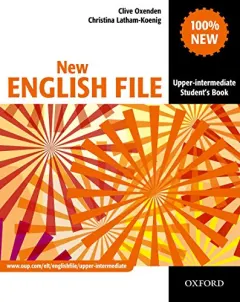 Coperta cărții New English File Upper-Intermediate Student's Book- REDUCERE 50%