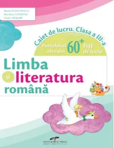 Coperta cărții Limba si literatura romana. Caiet de lucru. Clasa a III-a