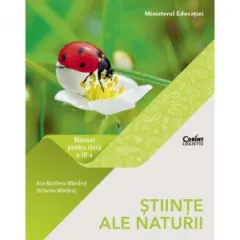 Coperta cărții Stiinte ale naturii. Manual pentru clasa a III-a