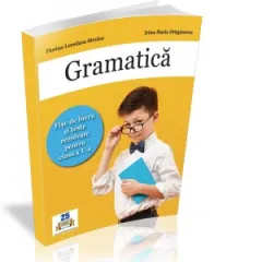 Coperta cărții Gramatica. Fise de lucru si teste rezolvate pentru clasa a V-a