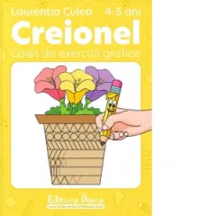 Coperta cărții Creionel - caiet de exercitii grafice 4-5 ani
