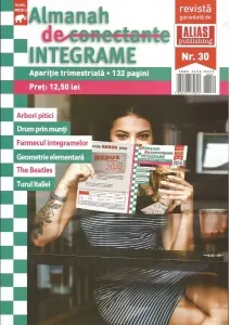 Coperta cărții Almanah de conectante. Integrame. Nr. 30
