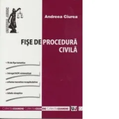 Coperta cărții Fise de procedura civila