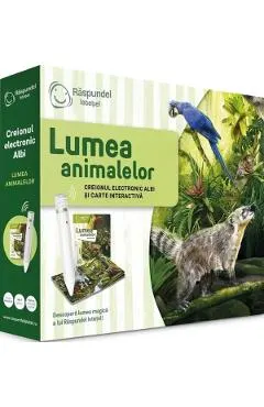 Coperta cărții Pachet Raspundel Istetel: Creion si carte. Lumea animalelor 2.0