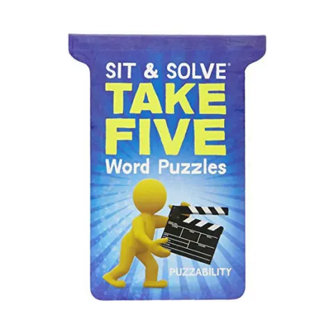 Coperta cărții Sit and Solve Take Five Word Puzzles