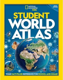 Coperta cărții National Geographic student world atlas