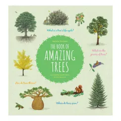 Coperta cărții The book of amazing trees