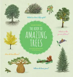Coperta cărții The book of amazing trees