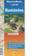 Coperta cărții Harta Romania Motorradkarte