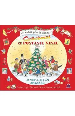 Coperta cărții Craciunul cu postasul vesel - Janet Ahlberg, Allan Ahlberg