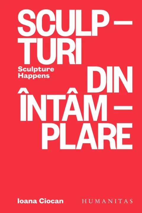 Coperta cărții Sculpturi din întâmplare. Sculpture Happens