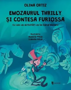 Coperta cărții Emozaurul Thrilly și Contesa Furiossa