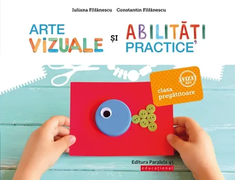 Coperta cărții Arte vizuale și abilități practice. Clasa pregătitoare