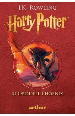 Coperta cărții Harry Potter si Ordinul Phoenix - J. K. Rowling