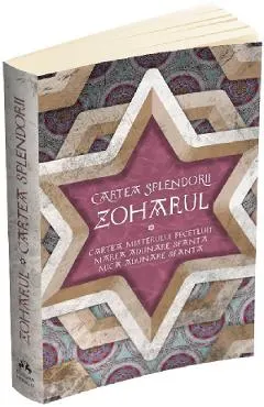 Coperta cărții Zoharul. Cartea splendorii