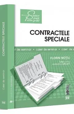 Coperta cărții Contractele speciale. Sinteze teoretice, teste-grila si spete Ed.9
