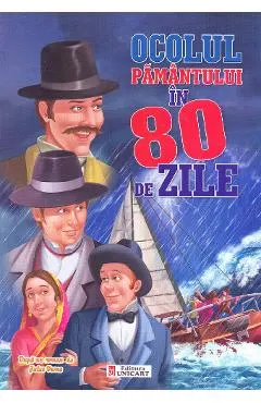 Coperta cărții Ocolul pamantului in 80 de zile