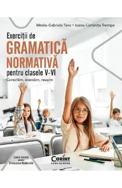 Coperta cărții Exerciții de gramatică normativă pentru clasele V-VI
