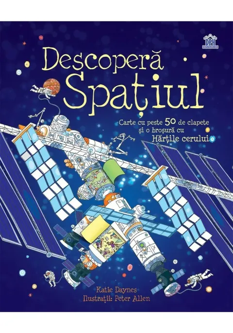 Coperta cărții Descopera spatiul