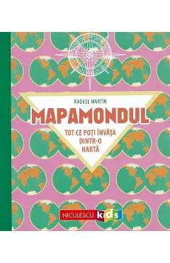 Coperta cărții Mapamondul. Tot ce poti invata dintr-o harta