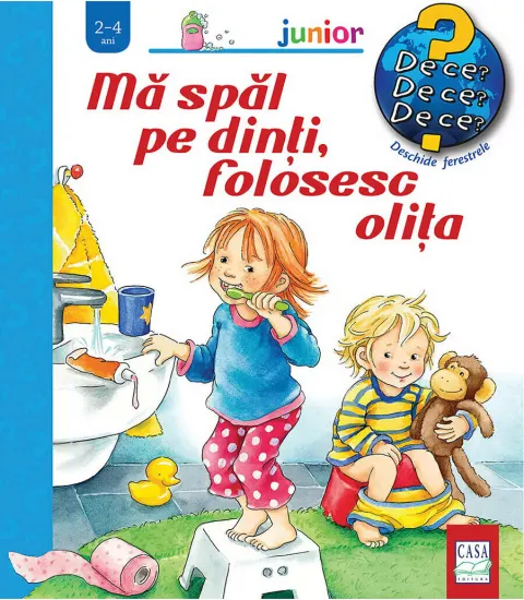 Coperta cărții Mă spăl pe dinți, folosesc olița