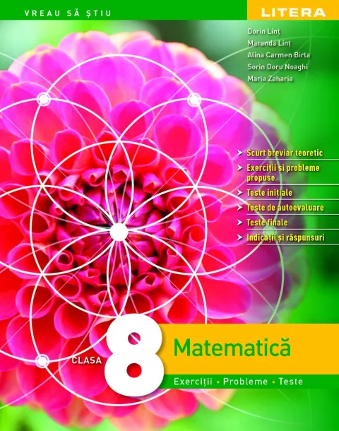 Coperta cărții Matematica. Exercitii, probleme, teste. Clasa a VIII-a